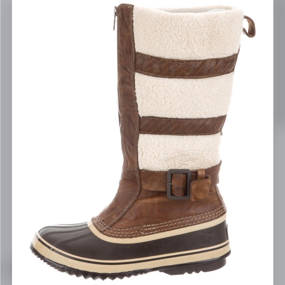 Sorel Helen Of Tundra Boots Brown Shoes Fleece Winter Snow 6 Women’s ***NO BOX**